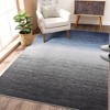 Modern Washable Rugs Ombre Abstract Rug for Living Room Bedroom - 3 of 4