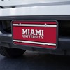 Miami University Stripes Novelty Metal Vanity Tag License Plate - 3 of 4