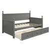 Twin Size Wood Daybed with Three Drawers - 4 of 4