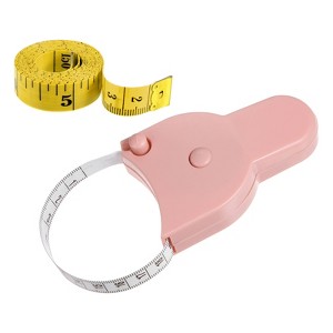 Unique Bargains Retractable Metric and Double Scale Tape Rulers and Measuring Tools Set 150cm/60 Inch 2 Pcs - 1 of 4