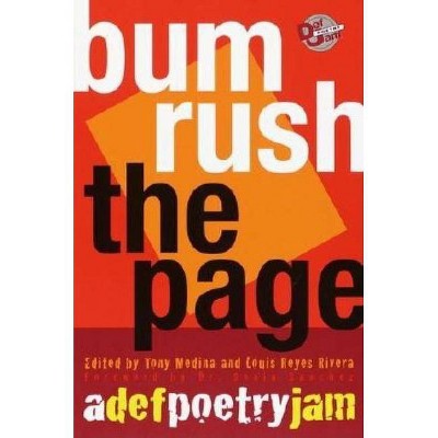 Bum Rush the Page - (Wheeler Large Print Books) by  Tony Medina & Louis Reyes Rivera (Paperback)