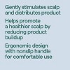 Scalp Massage Shampoo Detangling Hair Brush - Brown - up&up™ - 4 of 4