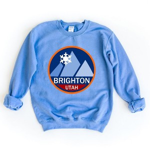 Simply Sage Market Women's Graphic Sweatshirt Brighton Ski Resort - 1 of 4