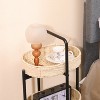 Hrinhom 9.8"W 3-Tier Organizer Portable Storage Basket - 3 of 4