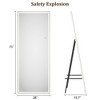 Full Length Mirror Full Body Mirror Floor Mirror Wall Mounted Mirror Freestanding Full Size Mirror Leaning Against Wall Large Tall Mirror - 3 of 4
