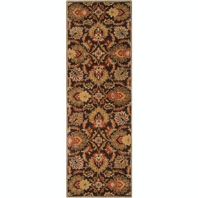 Mark & Day Lyon 2'6"x8' Runner Tufted Indoor Area Rugs Dark Brown