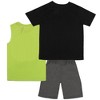 Minecraft Little Boys T-Shirt, Tank Top and Shorts 3-Piece Outfit Set - 2 of 4