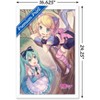 Trends International Hatsune Miku - Hatsune and Kagamine Framed Wall Poster Prints - 3 of 4