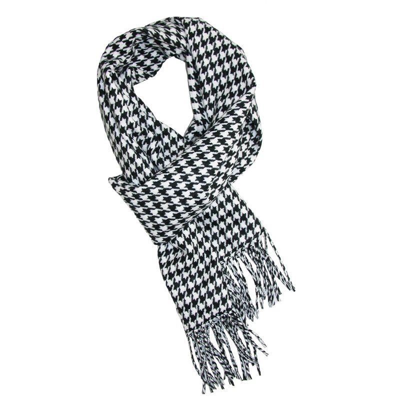 David & Young Softer Than Cashmere Houndstooth Winter Scarf, 3 of 4