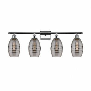 Vaz - 4 Light Bath Vanity In Industrial Style-9.13 Inches Tall and 35.88 Inches Wide - 1 of 1
