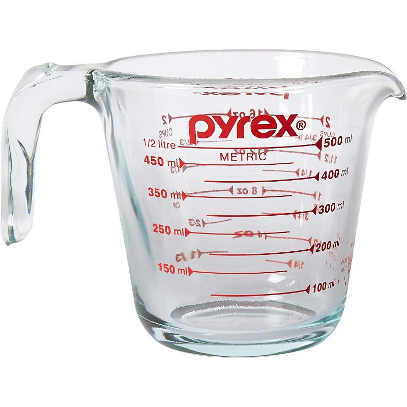 Pyrex -2 Cup Glass Measuring Cup, Clear (Pack of 2), 4 of 6