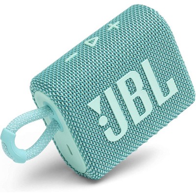 JBL GO 3 Waterproof Wireless Portable Bluetooth Speaker - Teal Manufacturer Refurbished
