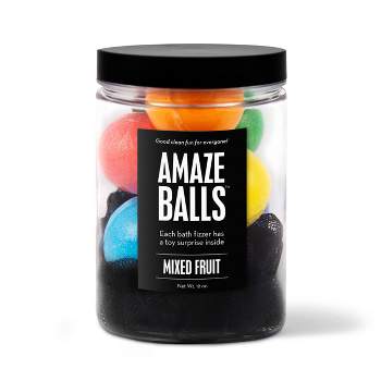 Da Bomb Bath Fizzers Amaze Balls Bath Bomb Jar - 12oz
