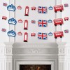 Big Dot of Happiness Cheerio, London - British UK Party DIY Decorations - Clothespin Garland Banner - 44 Pieces - 3 of 4