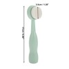 Unique Bargains Soft Plastic Nano Fiber Hair Cleansing Brush Long Handle 1 Pc - 4 of 4
