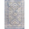 Darija Ornate Geometric Medallion Area Rug  - JONATHAN Y - 2 of 4