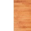 John Boos CHYKCT-BL3025-O Finger Jointed Cherry Wood Rails Kitchen Island  Butcher Block Cutting Board Counter Top with Oil Finish, 30