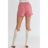 Women's Textured Shorts - entro - 3 of 4