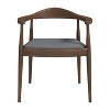 NicBex Mid-Century Modern Dining Chair/Bar Stool with Foam Cushion Linen Upholstery for Room Setting - 2 of 4