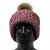 Arctic Gear Adult Acrylic Ribbed Cuff Winter Hat with Pom - 3 of 4