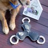 Pavilion Gift Company - Best Dog Ever - 12" Canvas Dog Toy on Rope - Pet Toy - 2 of 4