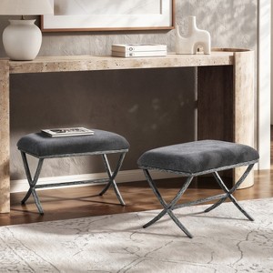 GDFStudio Bennett Transitional Fabric Upholstered Rectangular
