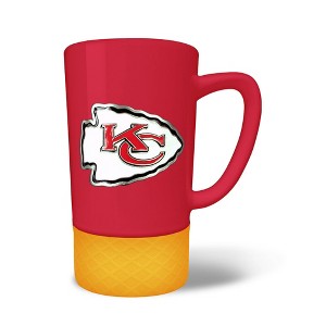 NFL Kansas City Chiefs 15oz Jump Mug with Silicone Grip - 1 of 2