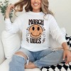 Simply Sage Market Women's March Vibes Basketball Long Sleeve Garment Dyed Tee - 2 of 2