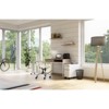Steel Writing Desk in Brown- Safco - 2 of 4