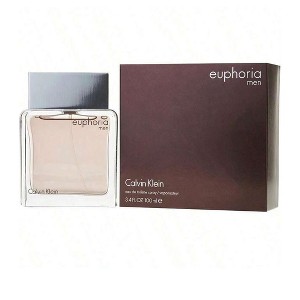 Euphoria Men By Calvin Klein Men Pepper, Ginger, Cedar, Sage, Black Basil, Suede, Brazilian Redwood, Patchouli Amber Edt Spray 3.4 Oz - 1 of 1