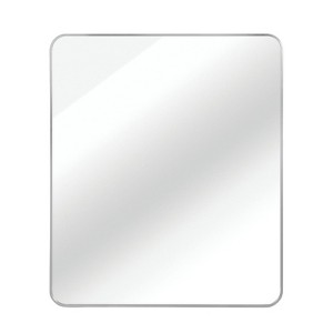 SEVOBAL Bathroom Vanity Mirrors Rectangular Wall Mirror with Shatterproof Glass Safe Secure Hanging Practical, Silver, 36"*30"*1.1" - 1 of 4