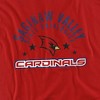 Saginaw Valley State University Official Cardinals Unisex Adult T Shirt, Red - image 2 of 4