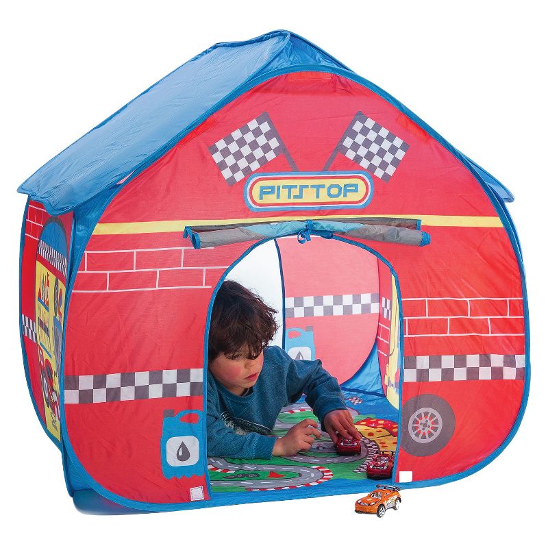 Fun2Give Pop-it-Up Pit Stop Tent with Race Mat, 3 of 5