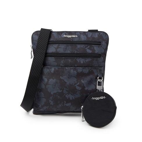 Baggallini Modern Pocket Crossbody Bag - Black W/ Gold Hardware : Target