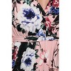 WEST K Women's Georgia Faux Wrap Dress with High-Low Hem and Tie Waist - 4 of 4