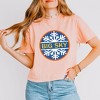 Simply Sage Market Women's Big Sky Ski Resort Short Sleeve Relaxed Fit Cropped Tee - 2 of 4