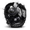 Franklin Sports RTP 9.5" Teeball Right Hand Throw Gloves Set - Black/Silver - 3 of 3