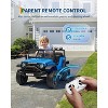 Electric Car for Kids, Ride On Car with Remote Control, 12V Ride On Truck Toy for Toddler Boys & Girls, Bluetooth Music Player LED Lights - 4 of 4
