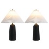Reese 22" Table Lamp (Set of 2) - TBL4636 - Black - Safavieh - 2 of 4
