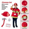 Bintiva Dress Up / Drama Play Hero Trunk Set, Fireman-Police-Doctor - 3 of 4