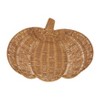 Saro Lifestyle Fall Harvest Rattan Pumpkin Placemat (Set of 4) - 2 of 4