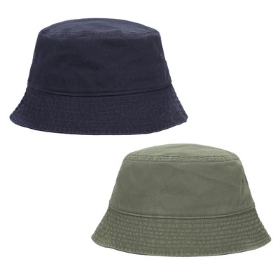 Aimtyd Unisex 2 Pack 100% Cotton Bucket Hat Packable Sun Hat For Men Women Other