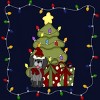 Junior's Design By Humans Christmas for Puppy By realdealclipart T-Shirt - 2 of 3