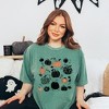 Simply Sage Market Women's Halloween Pumpkins Short Sleeve Garment Dyed Tee - 2 of 4