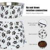 Paaaawaters 6" Anti-Vomiting Stainless Steel Pet Bowl for Small and Medium Dogs and Cats - Non-slip, Modern Design with Spine Protection - 4 of 4