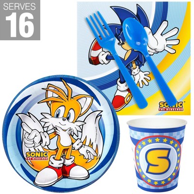 Birthday Express Sonic the Hedgehog Snack Party Pack for 16 Guests