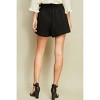 Women's Embroidered Wrap Skort - entro - 4 of 4