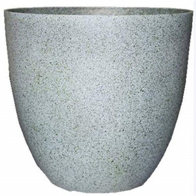 Gardener Select Fiberglass Egg-Shaped Indoor Outdoor Planter