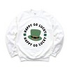 Simply Sage Market Women's Graphic Sweatshirt Happy Go Lucky Hat - 2 of 4