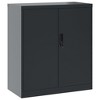 vidaXL File Cabinet Anthracite 31.1"x15.7"x35.4" Steel - 2 of 4